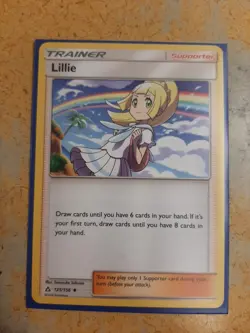 Pokemon TCG Lillie Sun & Moon Ultra Prism 125/156 Regular Uncommon - Image 1