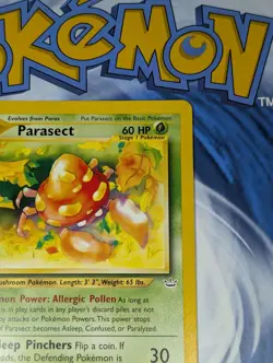 Parasect 35/64 1st Edition & Paras 47/64 1st Edition Neo Revelation Pokemon Nm-M - Image 3