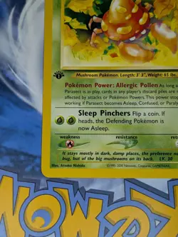 Parasect 35/64 1st Edition & Paras 47/64 1st Edition Neo Revelation Pokemon Nm-M - Image 5