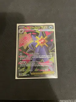 Mega Starmie ex Full Art Rare 102/088 Pokemon ME: Perfect Order - IN HAND - Image 1