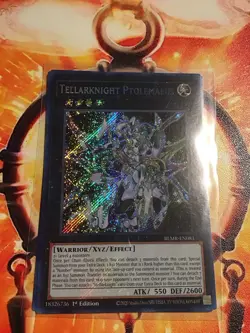 Yugioh! TCG Battles of Legend: Monstrous Revenge Tellarknight Ptolem SR Lot Read - Image 1
