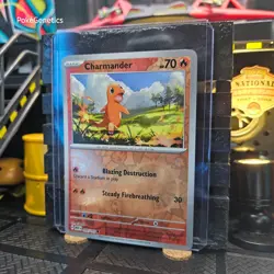 Charmander 151 Cosmos Holo Costco Promo Pokemon TCG 004/165 Scarlet & Violet - Image 2