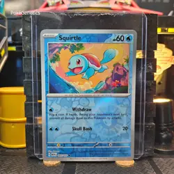 Squirtle Costco Cosmos Promo 151 Reverse Holo Pokemon TCG 007/165 Scarlet Violet - Image 1