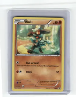 Riolu Black and White Promos Promo,Holo Pokemon Lightly played - Image 1