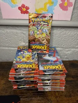 Pokemon Surging Sparks Booster Pack Factory Sealed 🔥 Scarlet & Violet - Image 2