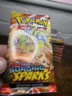 Pokemon Surging Sparks Booster Pack Factory Sealed 🔥 Scarlet & Violet - Image 3