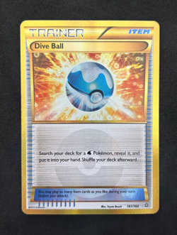 2015 POKEMON XY PRIMAL CLASH 161/160 DIVE BALL - LP - Image 1