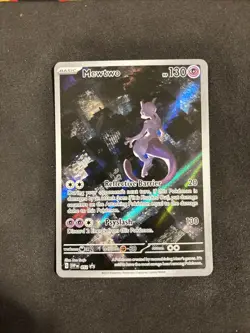 2023 Pokemon SV Black Star Promos SVP EN Mewtwo #052 FA - Image 1