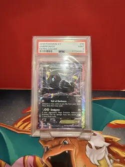 2016 POKEMON XY FATES COLLIDE #55 UMBREON EX PSA 9 - Image 1