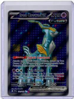 Pokemon Iron Crown ex 191/162 Ultra Rare Temporal Forces NM - Image 1