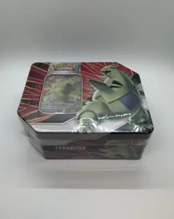 Pokemon TCG Tyranitar V Strikers Factory Sealed 5-Pack Tin - Image 5