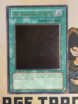 The Beginning Of The End PTDN-EN053 Ultimate Rare 1st Edition YuGiOh! NM EURO - Image 3