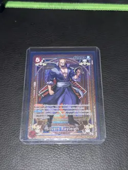 Silvers Rayleigh SP OP09-005 Emperors in the New World One Piece Card - Image 1