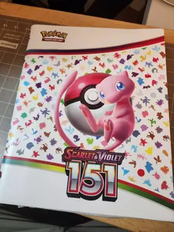 Pokemon 151 Japanese [sv2a] Complete 165-card BASE set w/ 151 Binder NrMt - Image 1