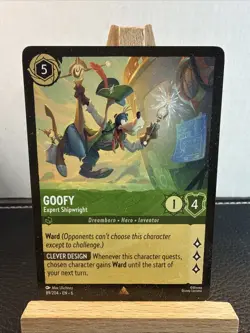 Goofy Expert Shipwright Disney Lorcana Azurite Sea 89/204 NM Rare - Image 1