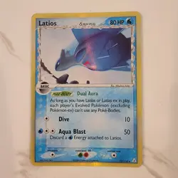 Latios 12 ex Holon Phantoms Holo Rare 2006 Vintage Pokemon Card MP/LP - Image 1