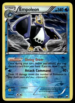 Black & White - Dark Explorers Empoleon #29 - Image 1