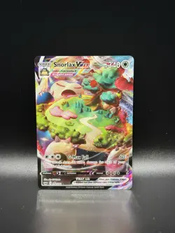 Snorlax VMAX 142/202 Ultra Rare Pokemon SWSH01: Sword & Shield Base Set NM - Image 1