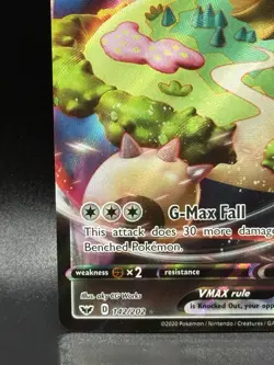 Snorlax VMAX 142/202 Ultra Rare Pokemon SWSH01: Sword & Shield Base Set NM - Image 5