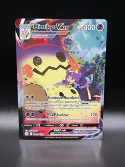 Mimikyu VMAX TG17/TG30 Brilliant Stars Trainer Gallery Full Art Pokemon TCG NM - Image 1