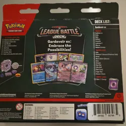 Pokemon League Battle Deck Gardevoir ex Mew ex Zamazenta V Foil Holo English - Image 2