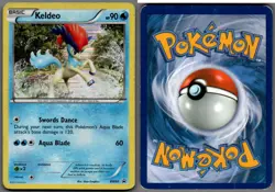 2012 Pokemon, Black & White Promos, #BW60 Keldeo, Holo Black Star Promo (c) - Image 1
