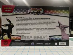 Pokemon TCG SV 8.5 Prismatic Premium Figure Collection – Espeon & Umbreon - Image 2