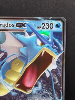 Pokemon TCG Gyarados GX Sun & Moon SM212 Holo Promo Hidden Fates Near Mint - Image 3