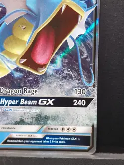 Pokemon TCG Gyarados GX Sun & Moon SM212 Holo Promo Hidden Fates Near Mint - Image 5