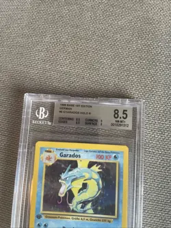 GERMAN Pokemon 1ST Edition 6/102 holo gyarados BGS NM-MT 8.5 - Image 3