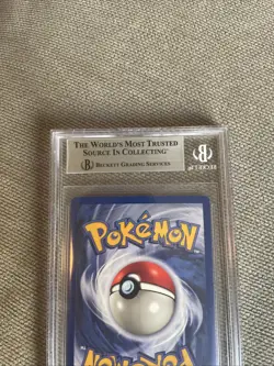 GERMAN Pokemon 1ST Edition 6/102 holo gyarados BGS NM-MT 8.5 - Image 5