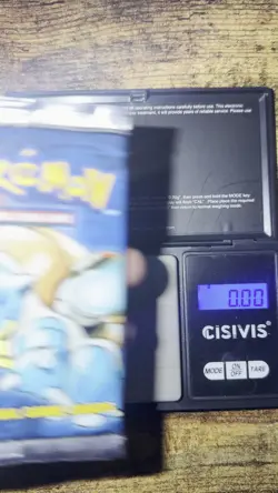 Pokemon Base Set Booster Pack Sealed New English Blastoise Artwork 1999 20.90g - Image 2