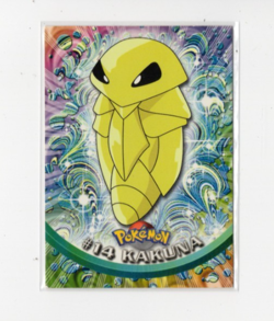 Topps Pokemon Kakuna #14 2000 TV Animation Edition Non Holo Pokemon - Image 1