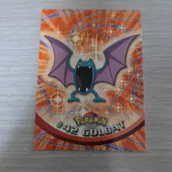 1999 Topps Pokemon TV Animation Series 1 Golbat Green Logo #42 - Image 1