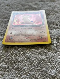 Pokemon TCG Dark Typhlosion Neo Destiny 10/105 Holo Unlimited Rare 2000 - Image 2