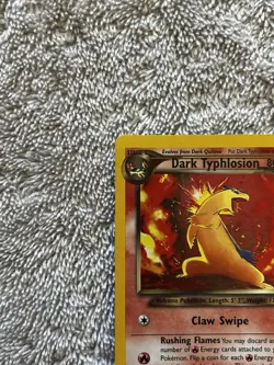 Pokemon TCG Dark Typhlosion Neo Destiny 10/105 Holo Unlimited Rare 2000 - Image 3