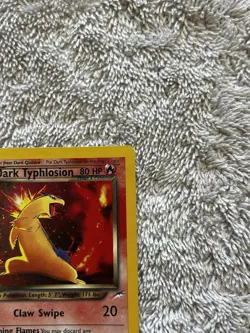 Pokemon TCG Dark Typhlosion Neo Destiny 10/105 Holo Unlimited Rare 2000 - Image 4