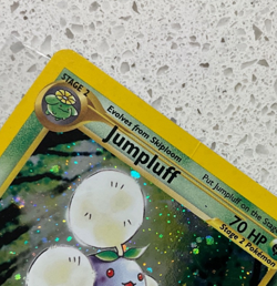 1995-2000 Jumpluff 7/111 Holo Rare Neo Genesis Pokemon TCG - Image 3