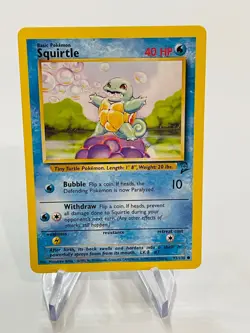 SQUIRTLE 2000 Pokemon Base 2 Set Common POKEMON 93/130 - Image 1