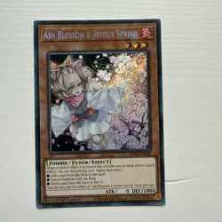 Yu-Gi-Oh RA01-EN008 Ash Blossom Joyous Spring Secret Rare 1st Edition - Image 1