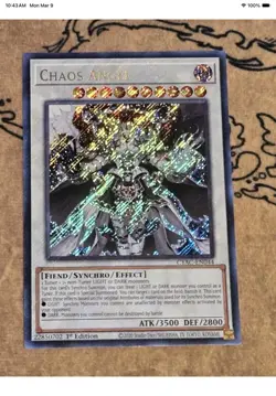 Yugioh Chaos Angel CYAC-EN044 1st Edition Secret Rare NM - Image 1