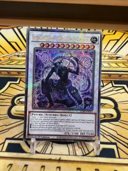 Yugioh Juraishin, der verfluchte Donnergott Quarter Century Secret Ra ALIN-EN043 - Image 1