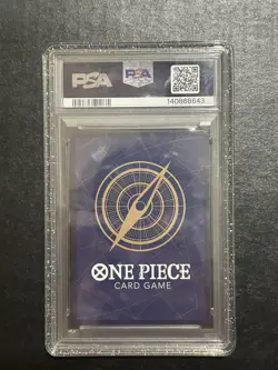 2025 ONE PIECE OP11-A FIST OF DIVINE SPEED 3RD ANV-SILVER MONKEY D. LUFFY PSA 10 - Image 2