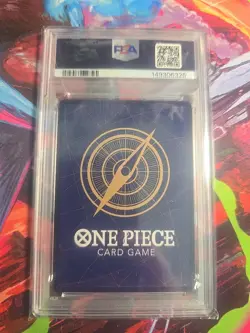 25 ONE PIECE OP13 CARRYING ON HIS WILL OP09-119 MONKEY D LUFFY PSA 10 SP ALT ART - Image 2