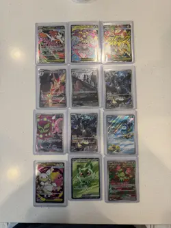 x12 Pokemon Illustration Rare IR Card Lot Bulk Pokemon English NM - Image 1