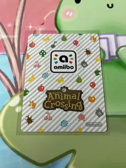 #178 Hugh AUTHENTIC Nintendo Animal Crossing Amiibo NFC Card Series 2 - Image 2