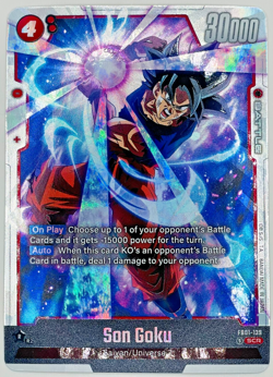 Son Goku FB01-139 SCR | Dragon Ball Super Fusion World Card NM - Image 1