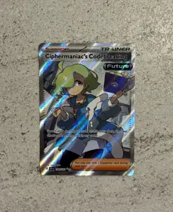 Pokemon TCG Ciphermaniac's Codebreaking 198/162 Full Art Card Temporal Forces - Image 1