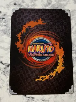 Naruto CCG TCG N-668 Sasuke Uchiha Finishing Blow Super RARE Card - Gold Foil - Image 2