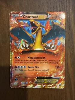 Charizard EX holo 12/106 And Charizard EX XY17 Promo Pokemon Trading Cards - Image 5
